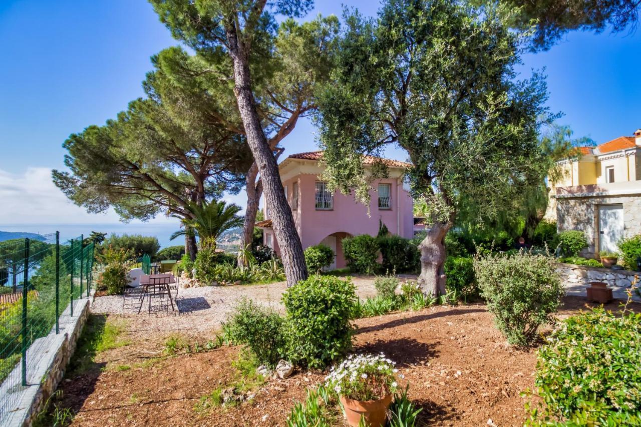 Stunning Seaview Villa. Villefranche Sur Mer Dış mekan fotoğraf
